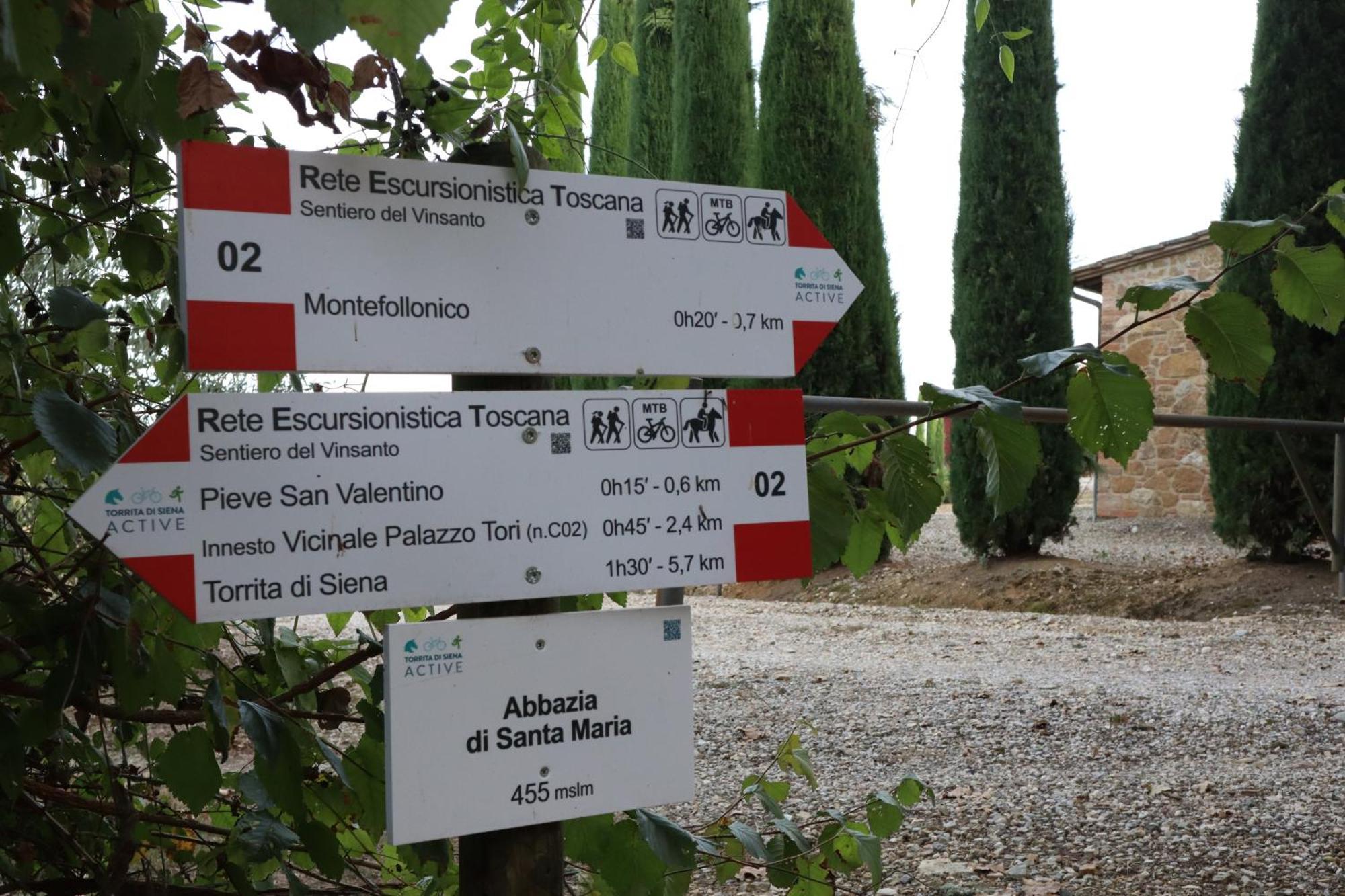Bed and Breakfast Abbadia Wine Relais Montefollonico Zewnętrze zdjęcie
