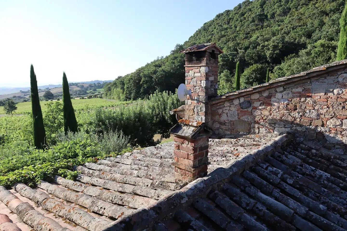Bed and Breakfast Abbadia Wine Relais Montefollonico Zewnętrze zdjęcie